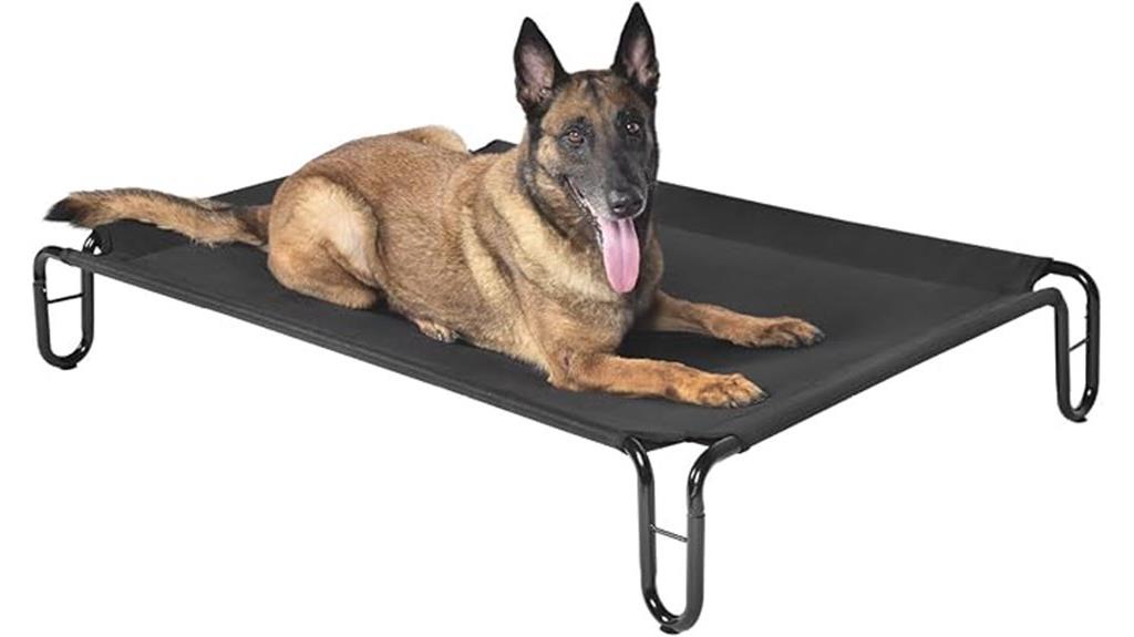large outdoor dog bed