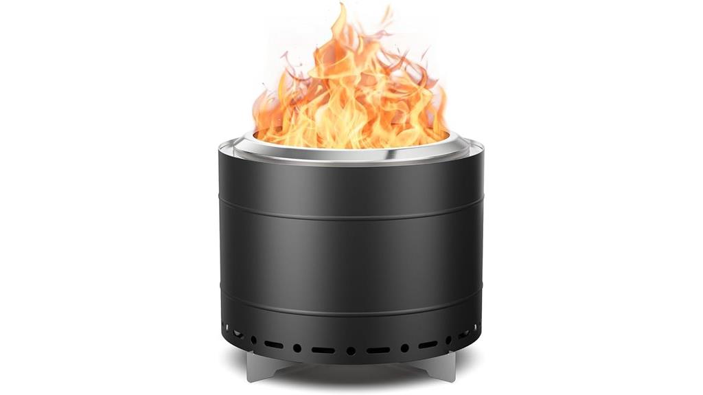 large smokeless fire pit