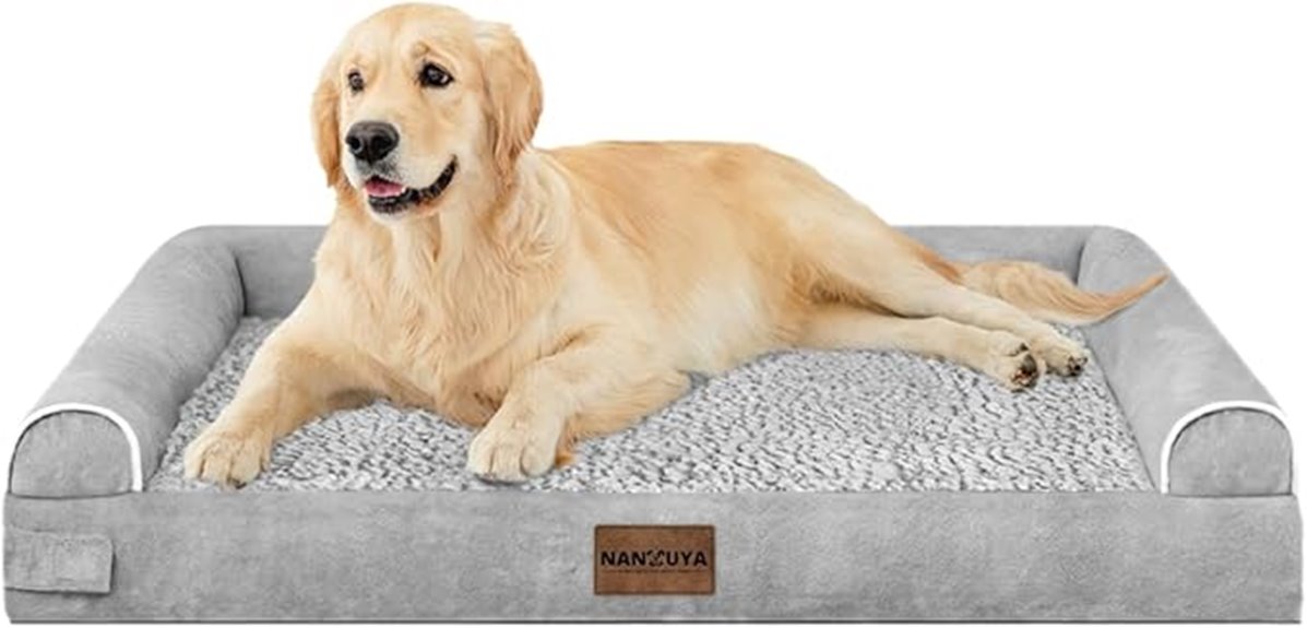 large washable orthopedic bed