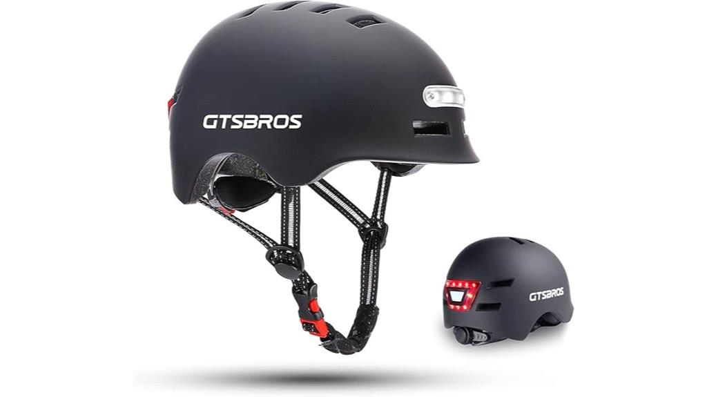 led bike helmet safety