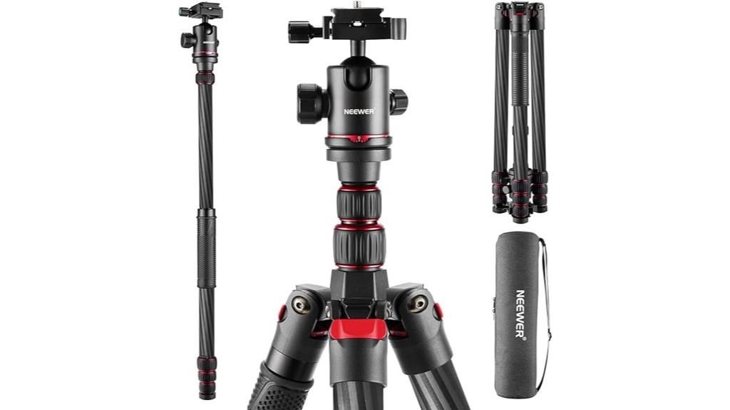 lightweight carbon fiber tripod