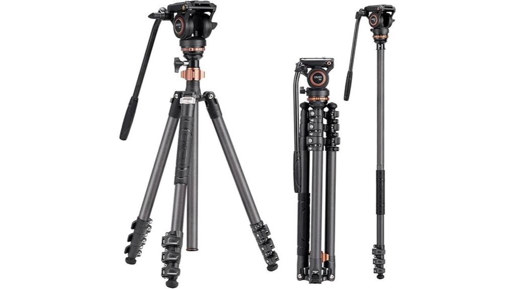 lightweight carbon fiber tripod