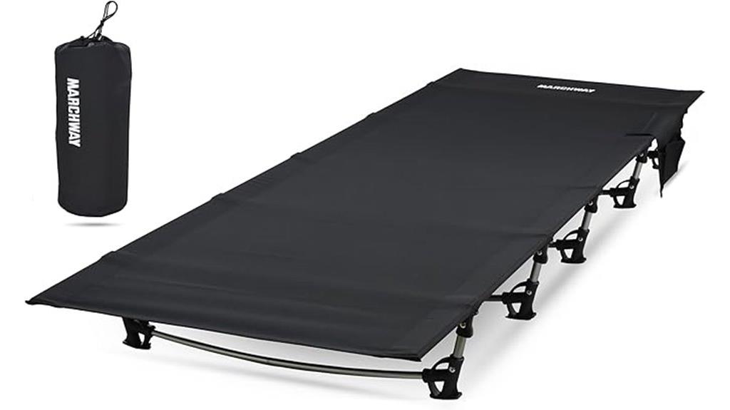 lightweight portable camping cot