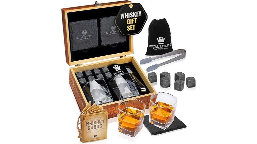 luxury whiskey gift set