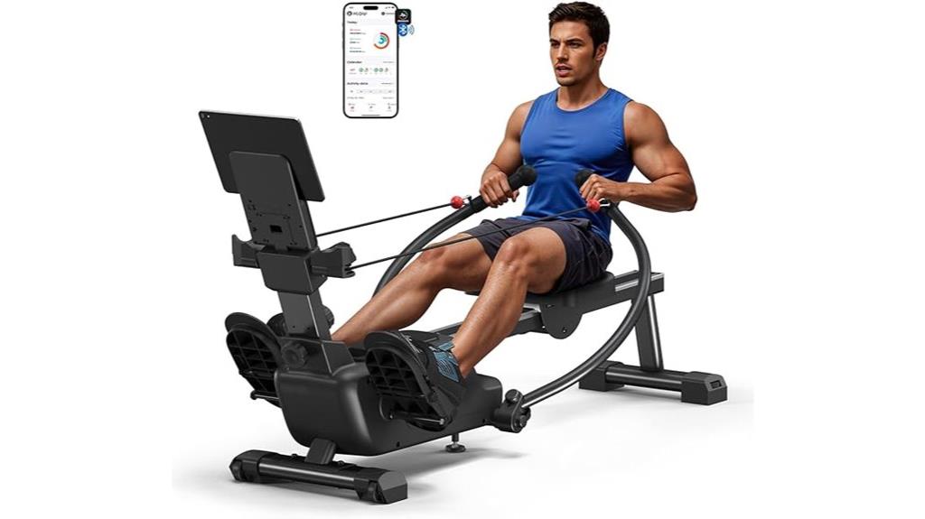 magnetic rowing machine app