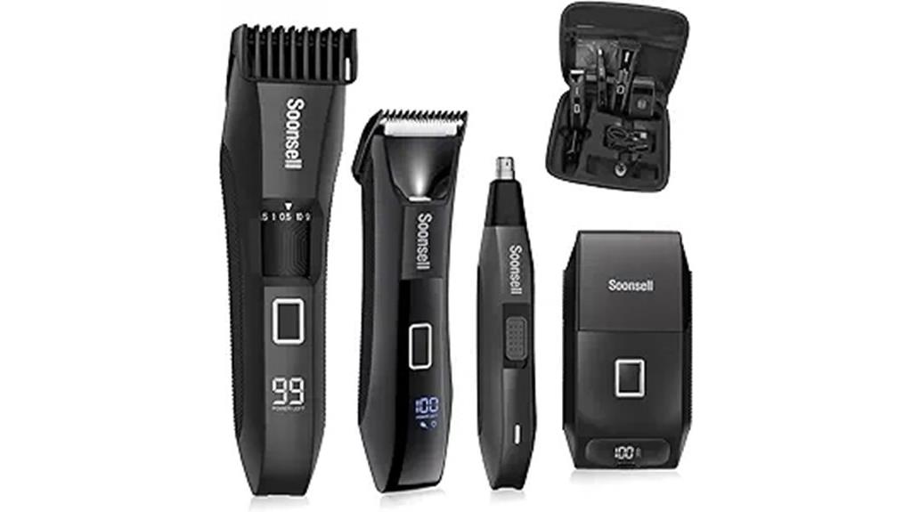 men s 4 in 1 grooming kit