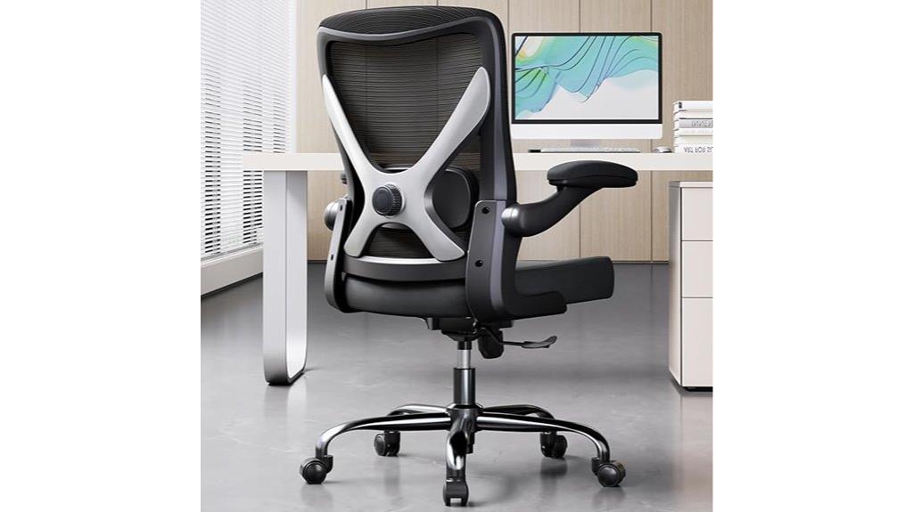 mesh high back lumbar support