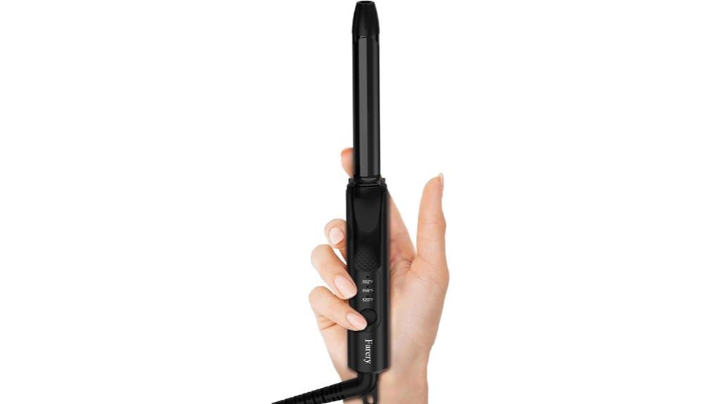 mini ceramic travel curling iron
