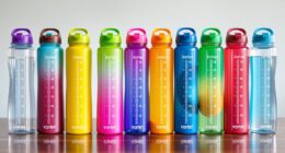 motivational time stamped hydration bottles