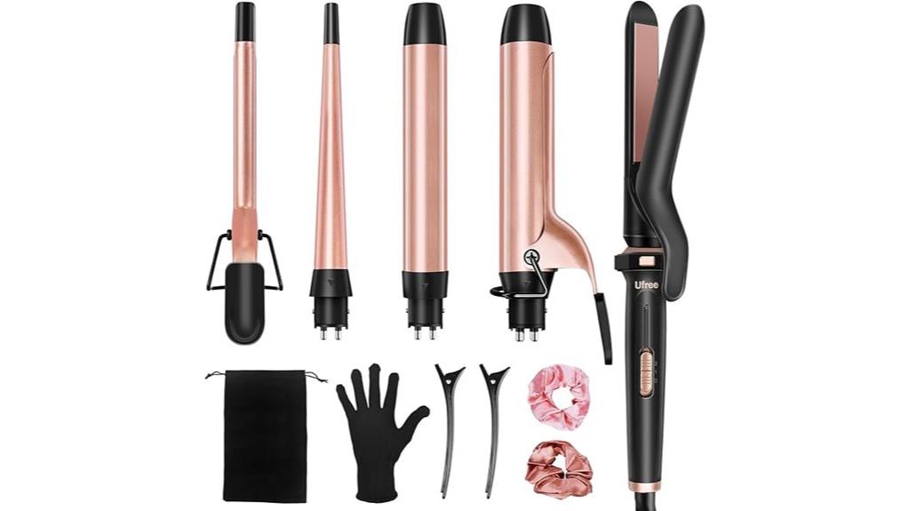 multi barrel curling iron