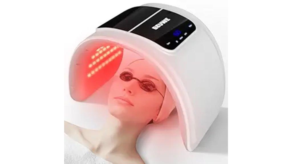 multicolor led skin mask