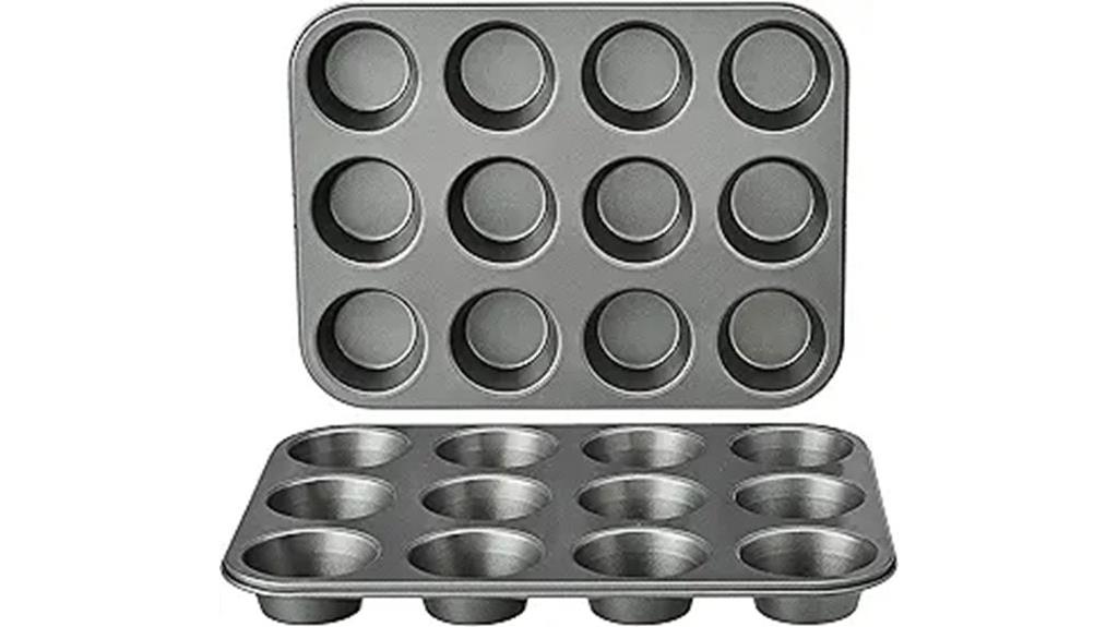 nonstick 12 cup muffin pans