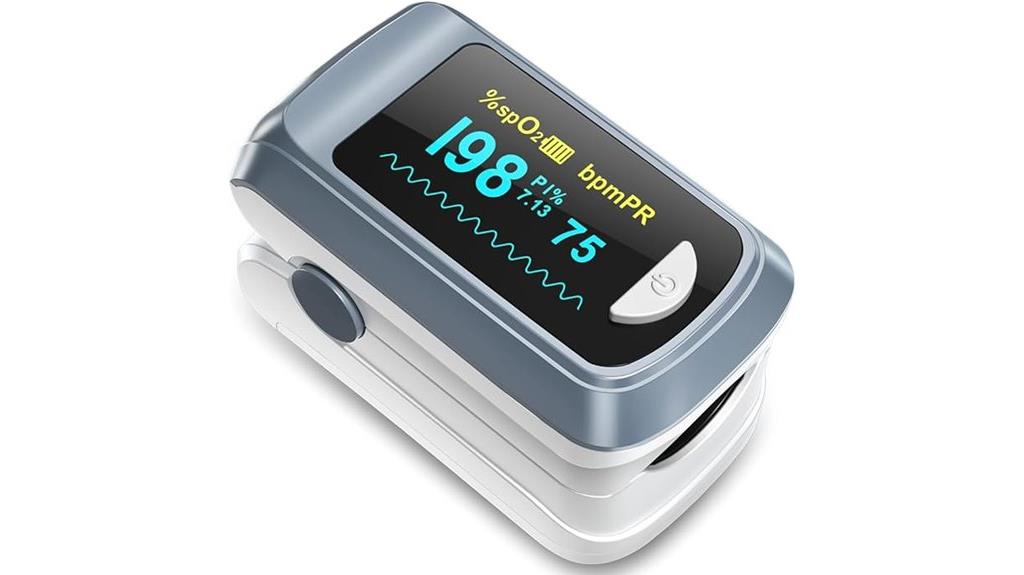 oled display fingertip sensor