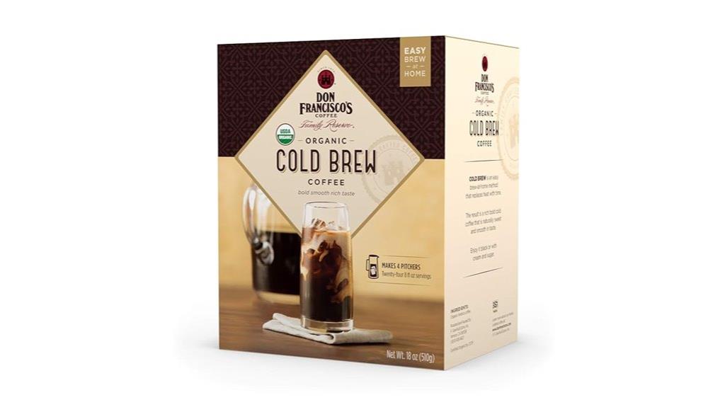 organic cold brew coffee