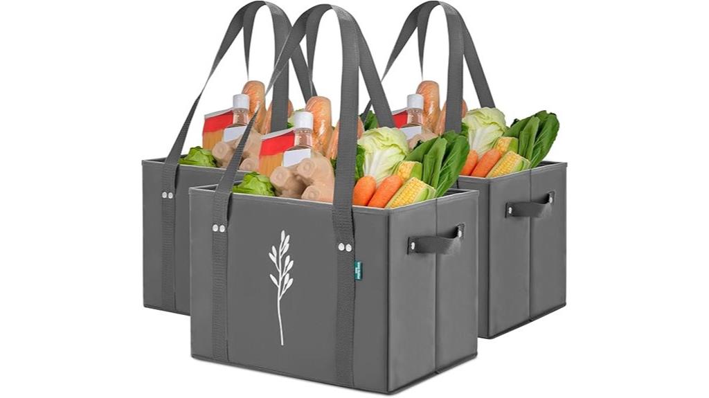 pack of three reusable bags
