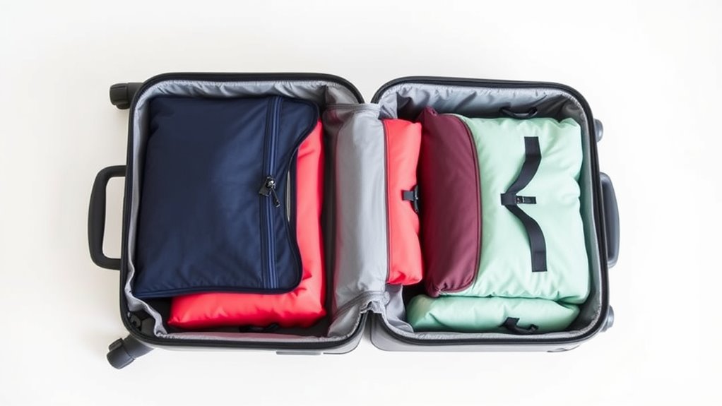 packing cubes size durability compression