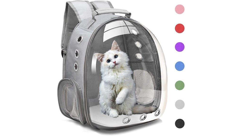 pet bubble carrier bag