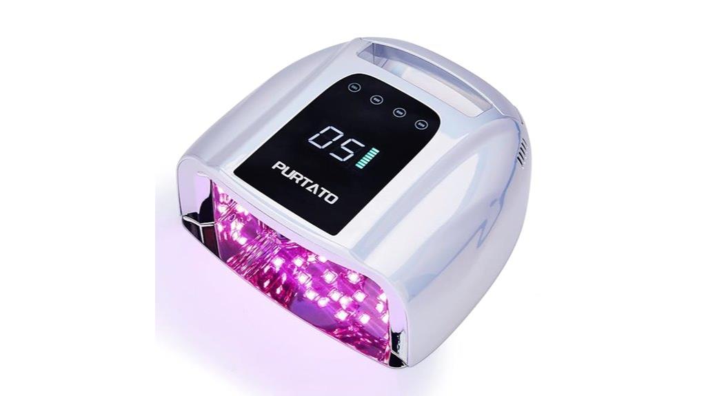 portable 96w uv nail dryer