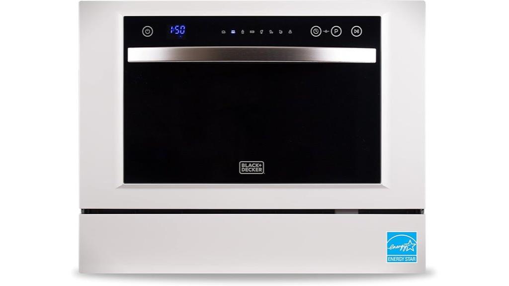 portable compact countertop dishwasher