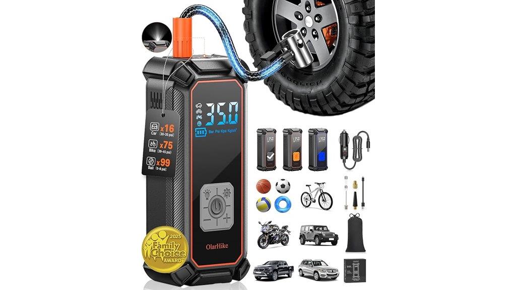 portable cordless air compressor