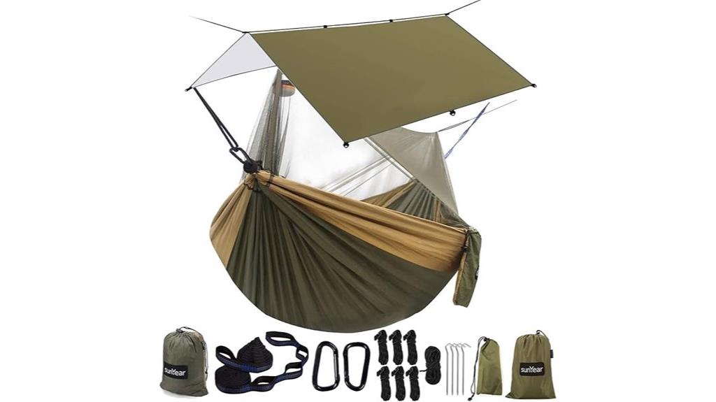 portable double hammock kit