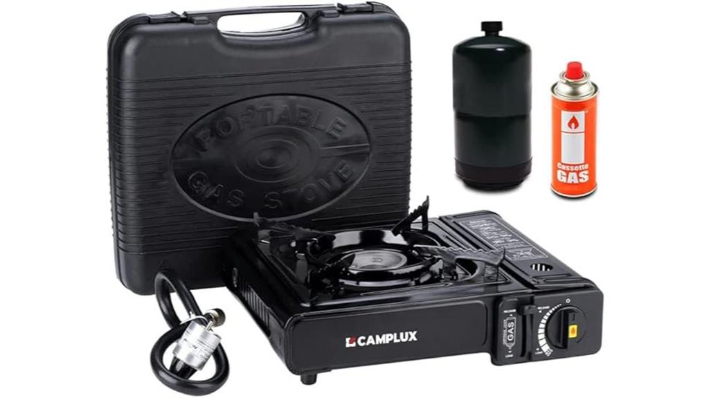 portable dual fuel camping stove