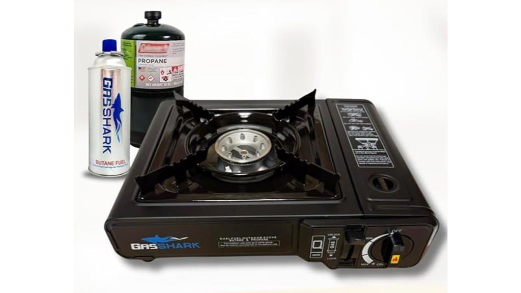 portable dual fuel stove