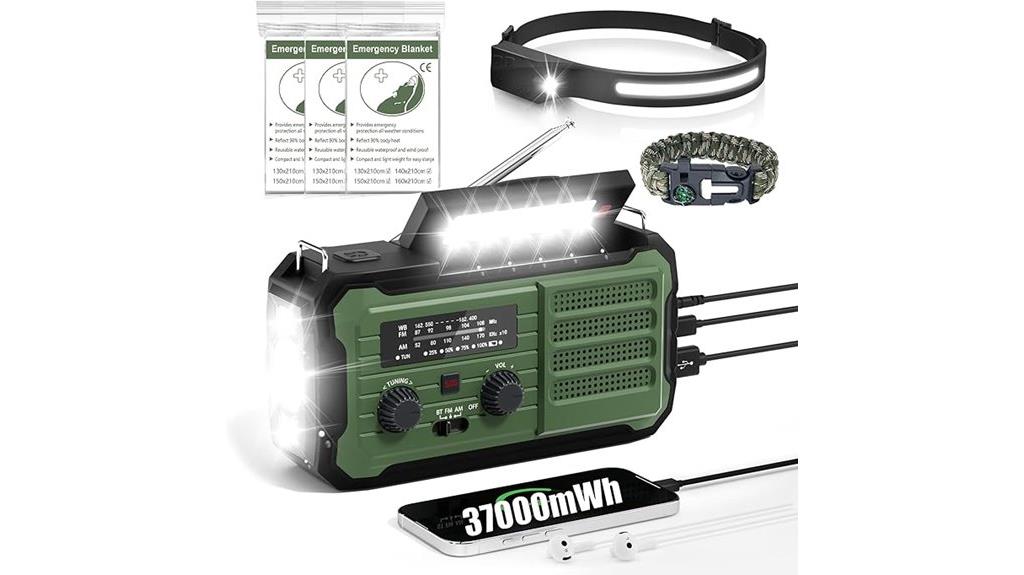 portable emergency radio kit
