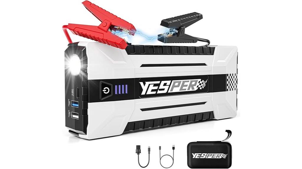 portable gas diesel jump starter