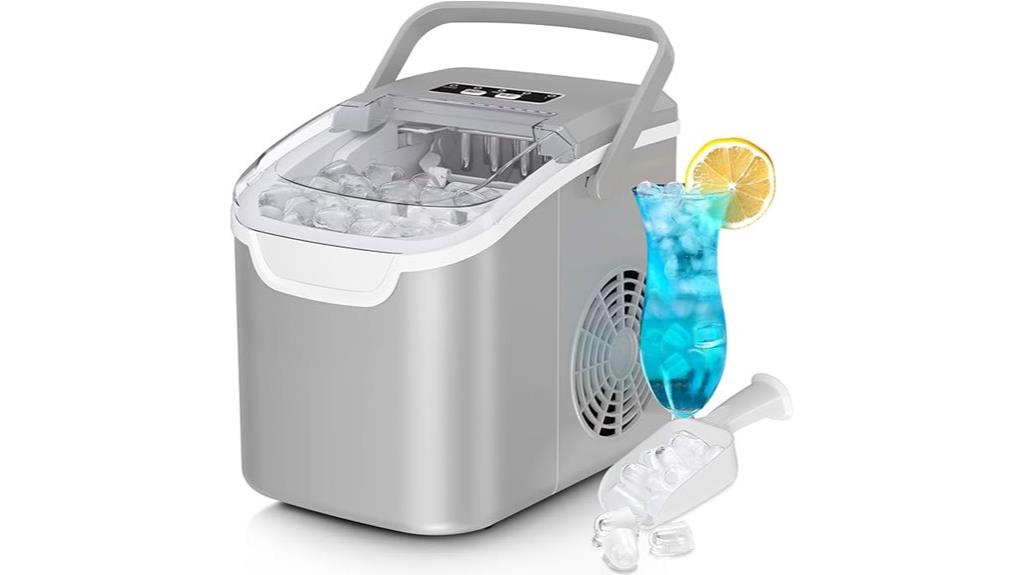 portable ice maker 26 lbs