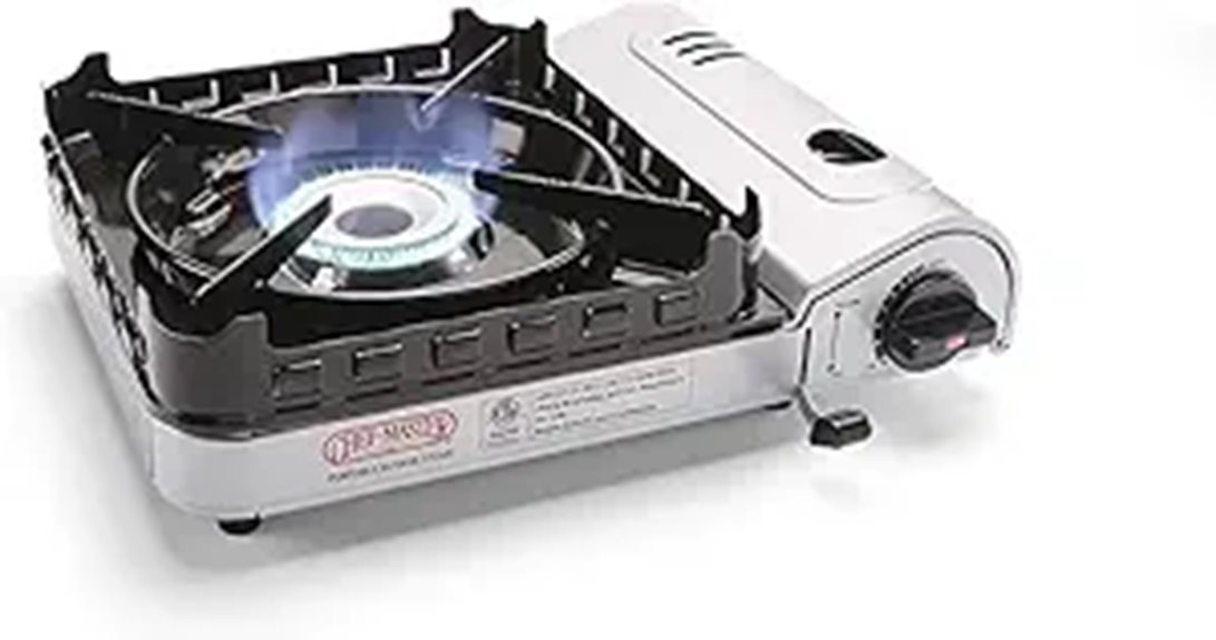 portable piezo ignition stove