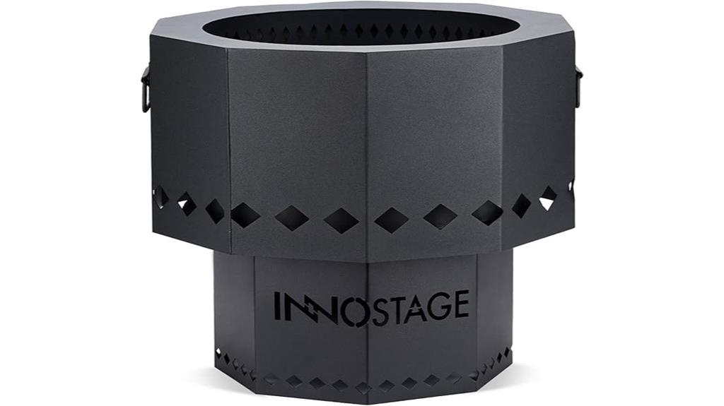 portable smokeless fire pit