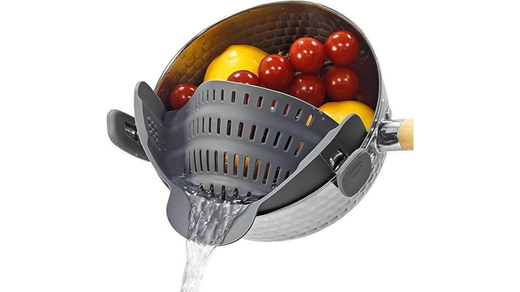pot and pan strainer