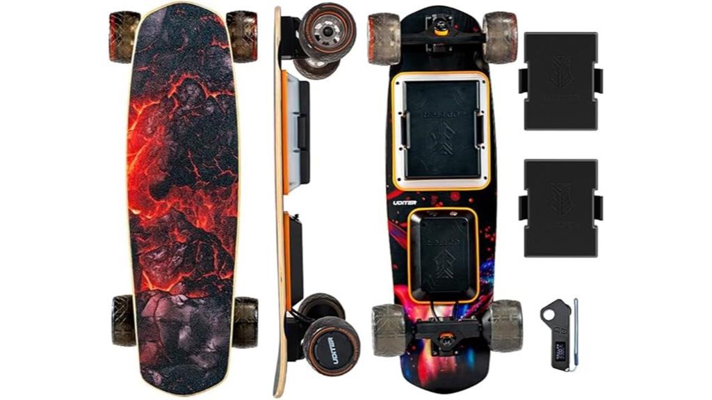 powerful electric skateboard speed