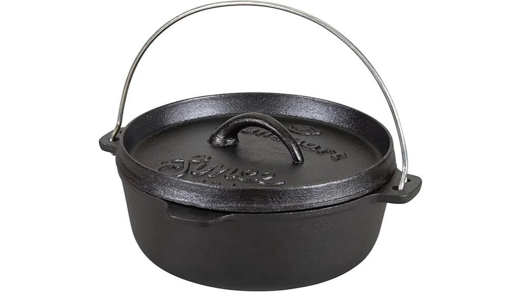 pre seasoned cast iron oven