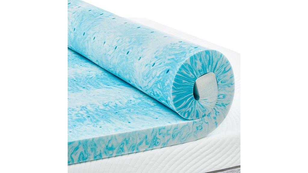 queen memory foam topper