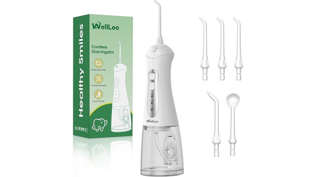 rechargeable water flosser kit