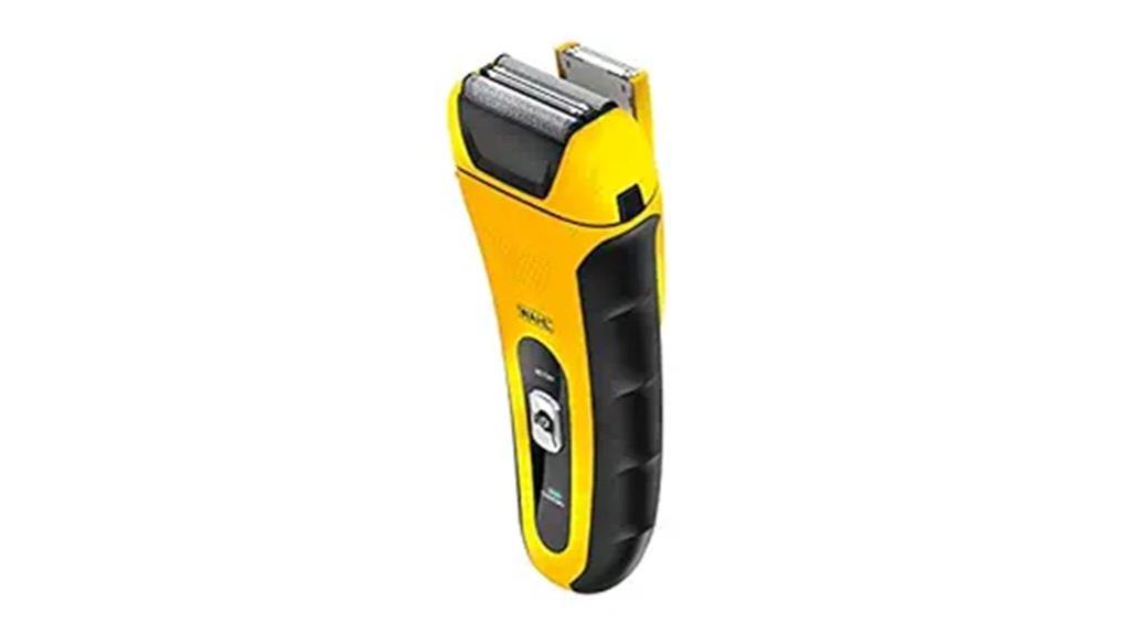 rechargeable waterproof lithium shaver