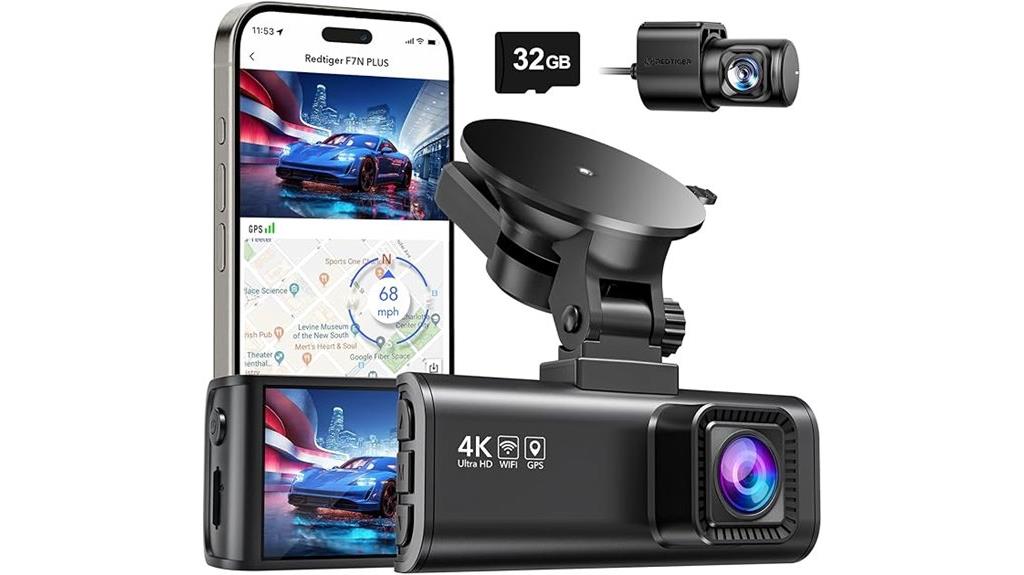redtiger car dash camera