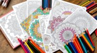 relaxing creative coloring books