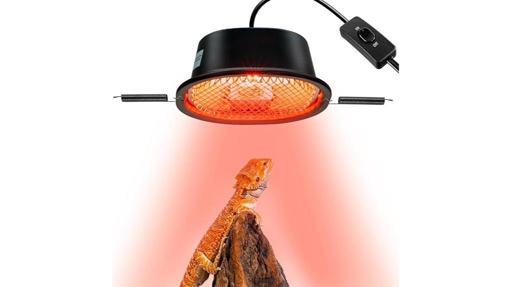 reptile heat lamp bulb