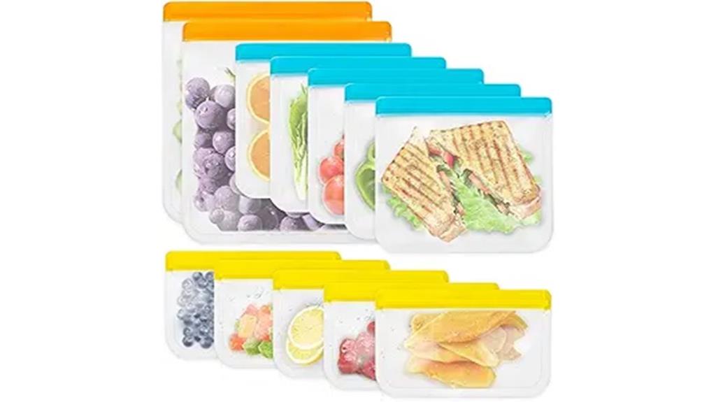 reusable food storage bags