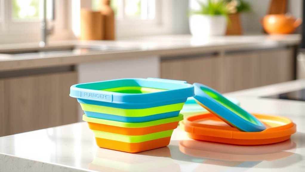 safe space saving durable containers