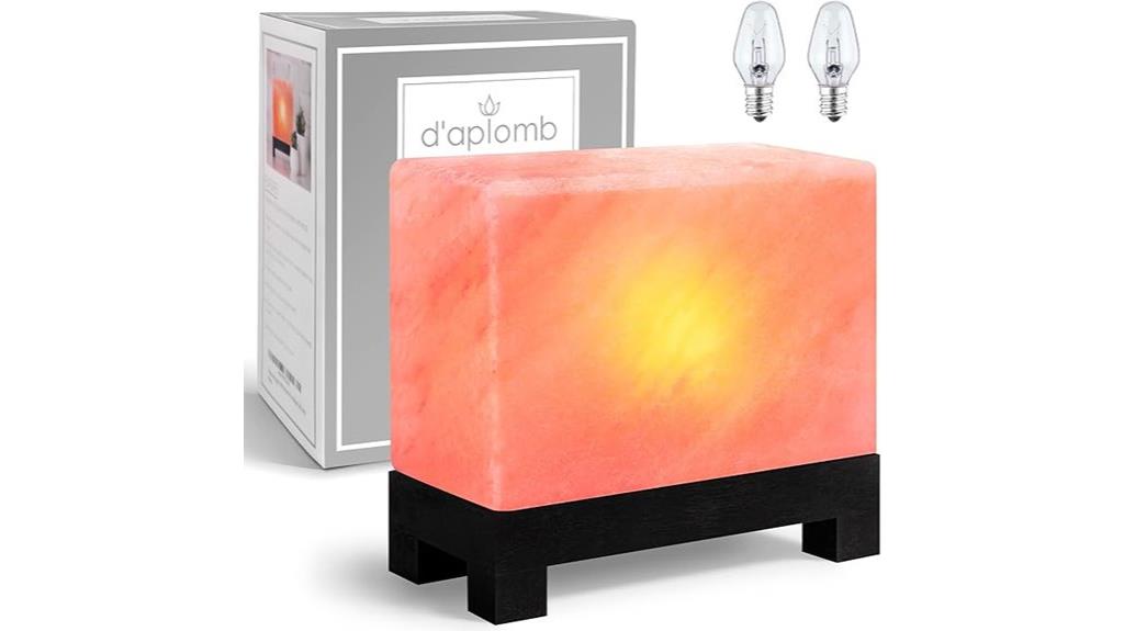salt lamp with dimmer