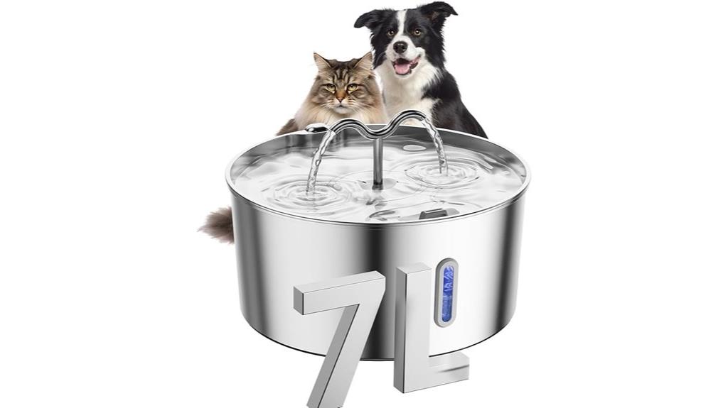 seven liter stainless steel