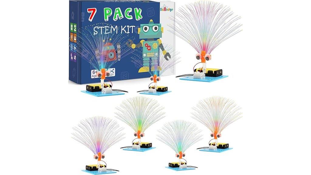 seven stem craft kits