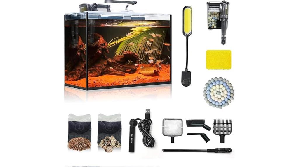 small 2 6 gallon aquarium