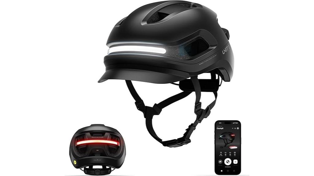 smart bike helmet aura