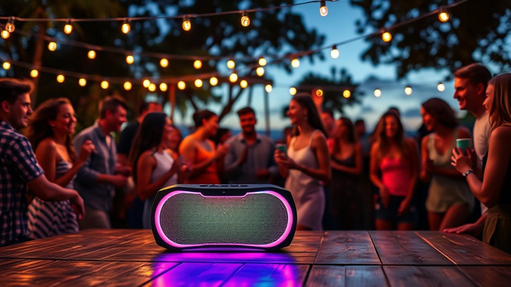 sound lights portability connectivity