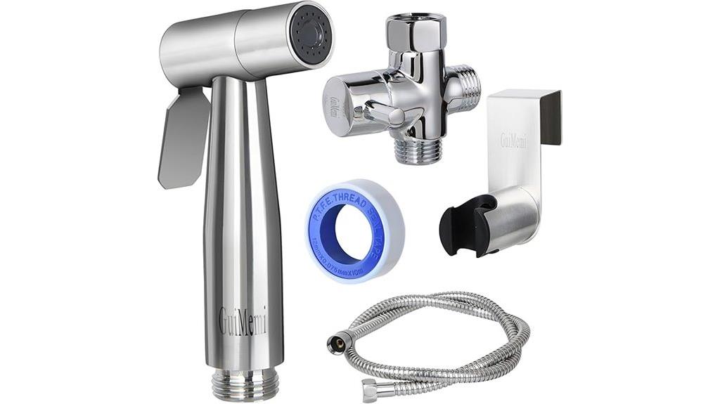stainless steel bidet sprayer
